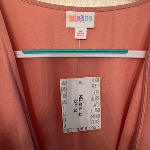 LuLaRoe Coral Pink Women's Top